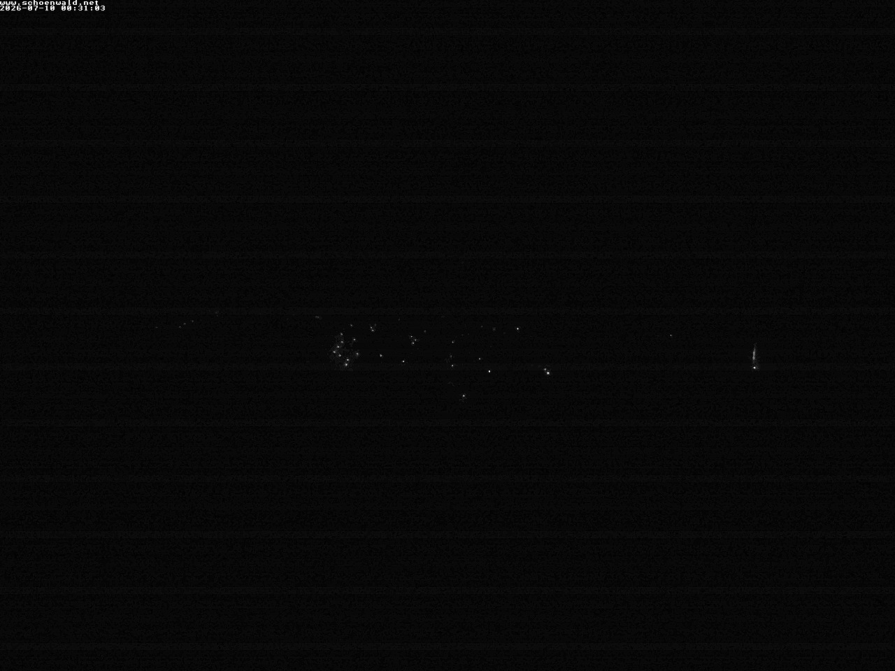 Archived image Webcam View to Schoenwald