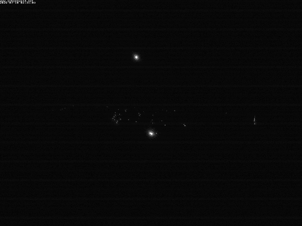 Archived image Webcam View to Schoenwald