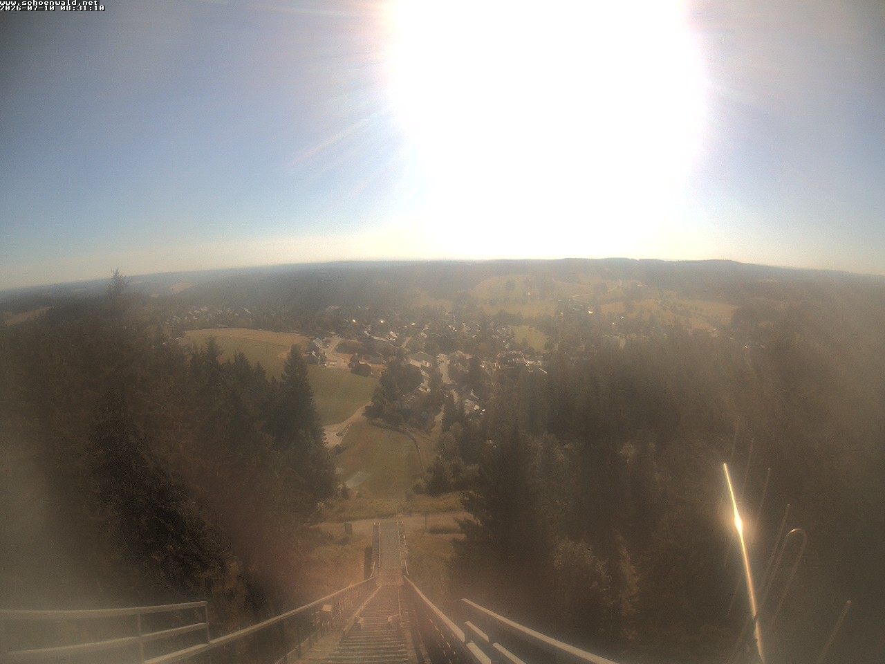 Archived image Webcam View to Schoenwald