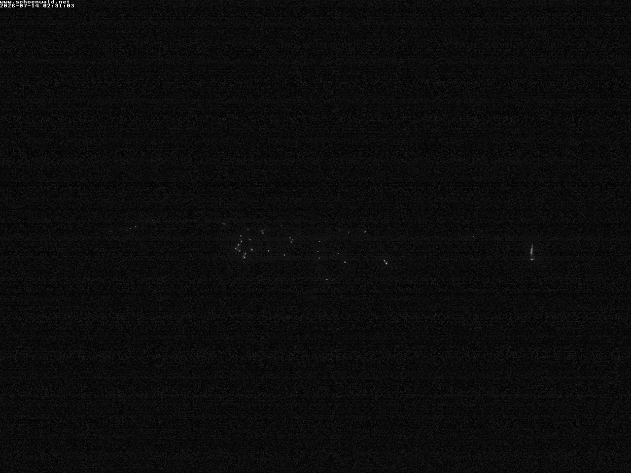 Archiv Foto Webcam Blick auf Schönwald