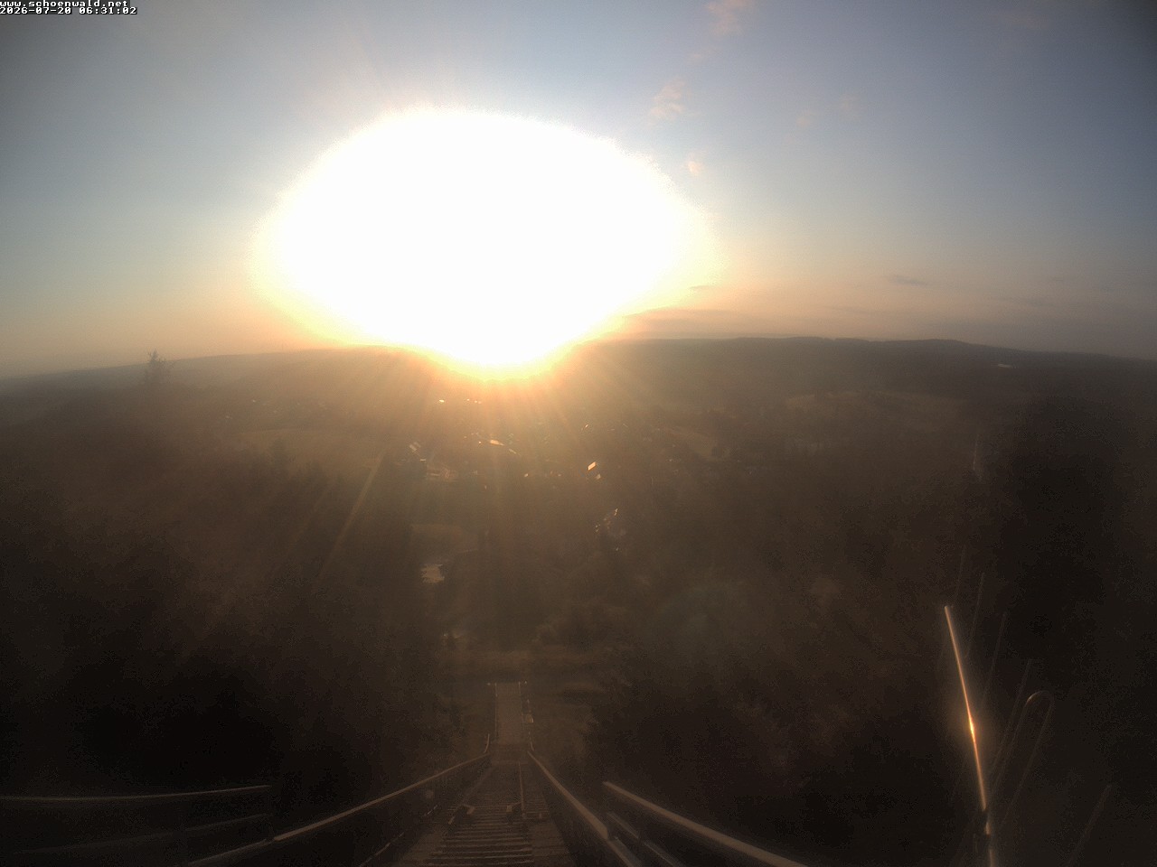 Archiv Foto Webcam Blick auf Schönwald