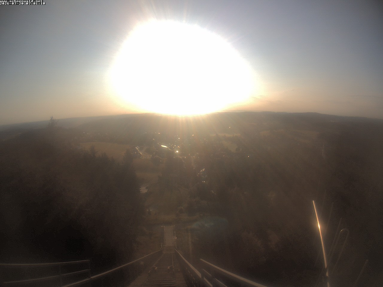 Archiv Foto Webcam Blick auf Schönwald