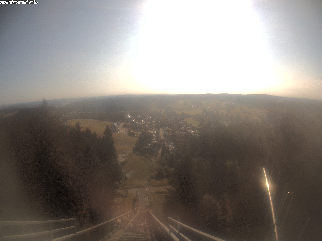 Archiv Foto Webcam Blick auf Schönwald