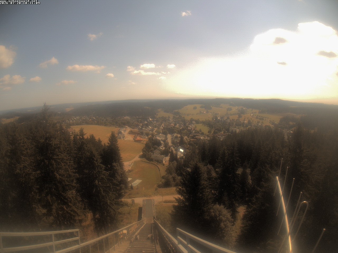 Archiv Foto Webcam Blick auf Schönwald