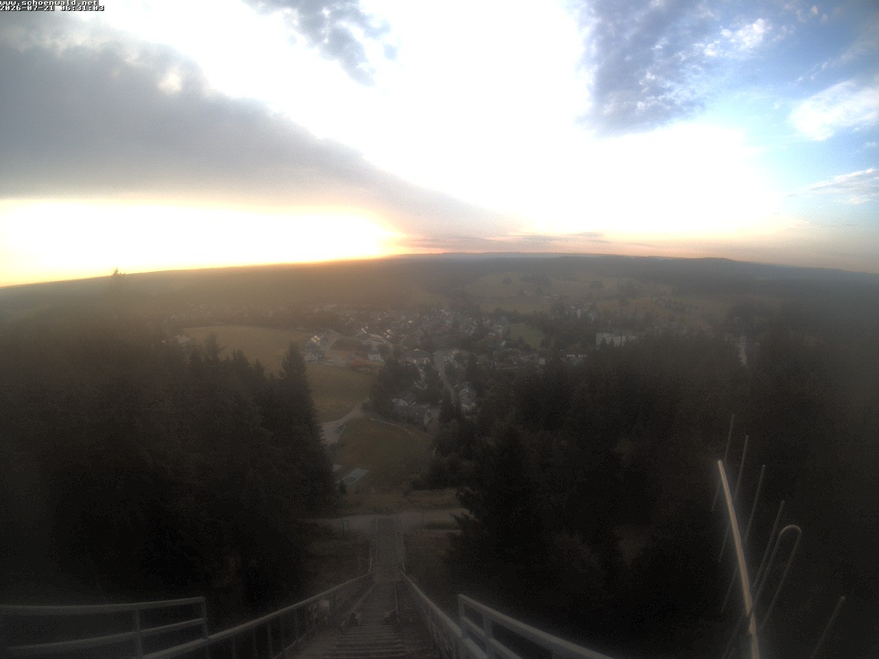Archiv Foto Webcam Blick auf Schönwald