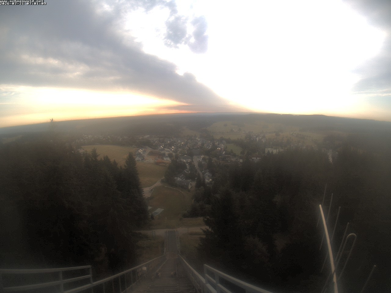 Archiv Foto Webcam Blick auf Schönwald