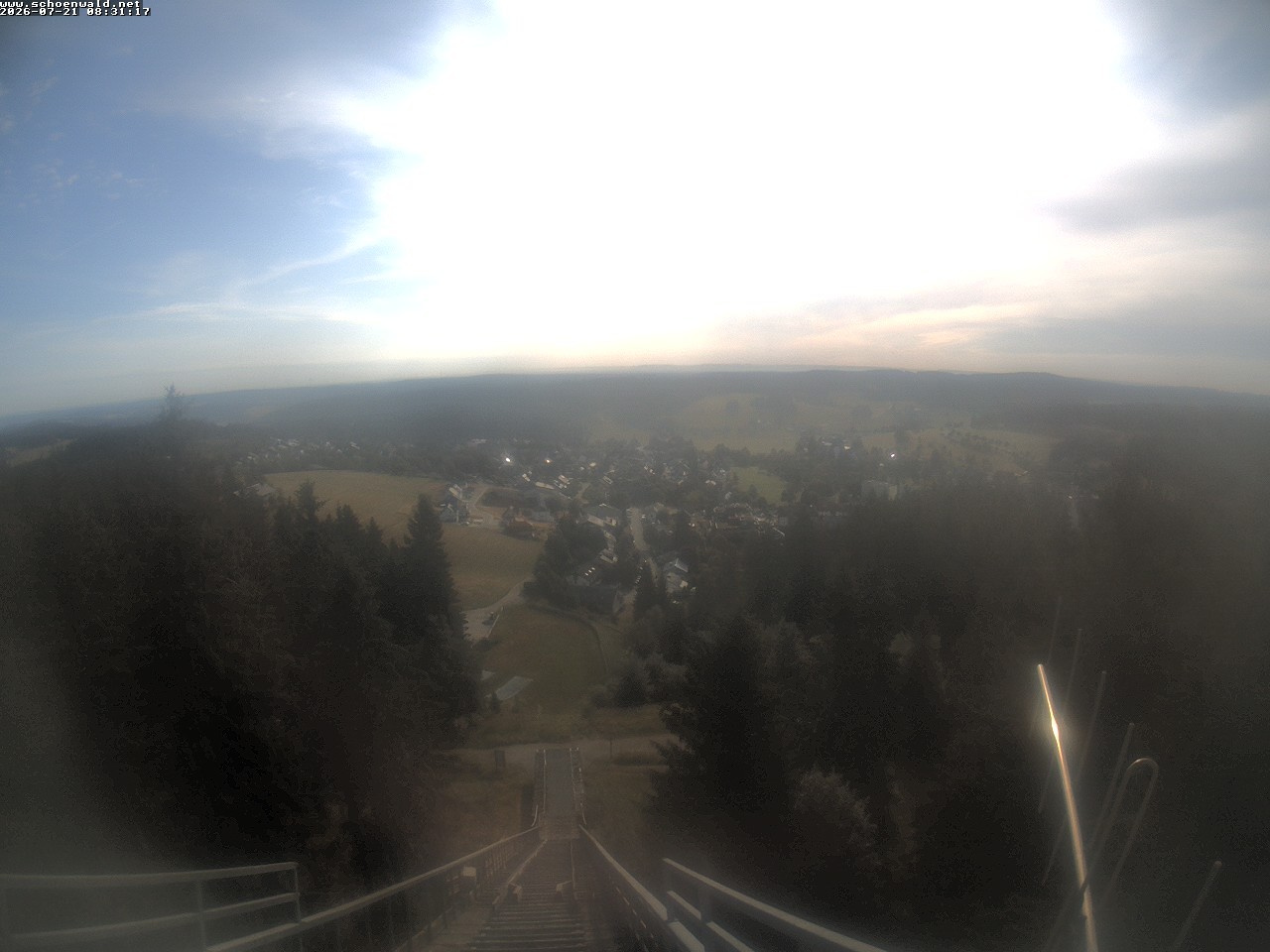 Archiv Foto Webcam Blick auf Schönwald