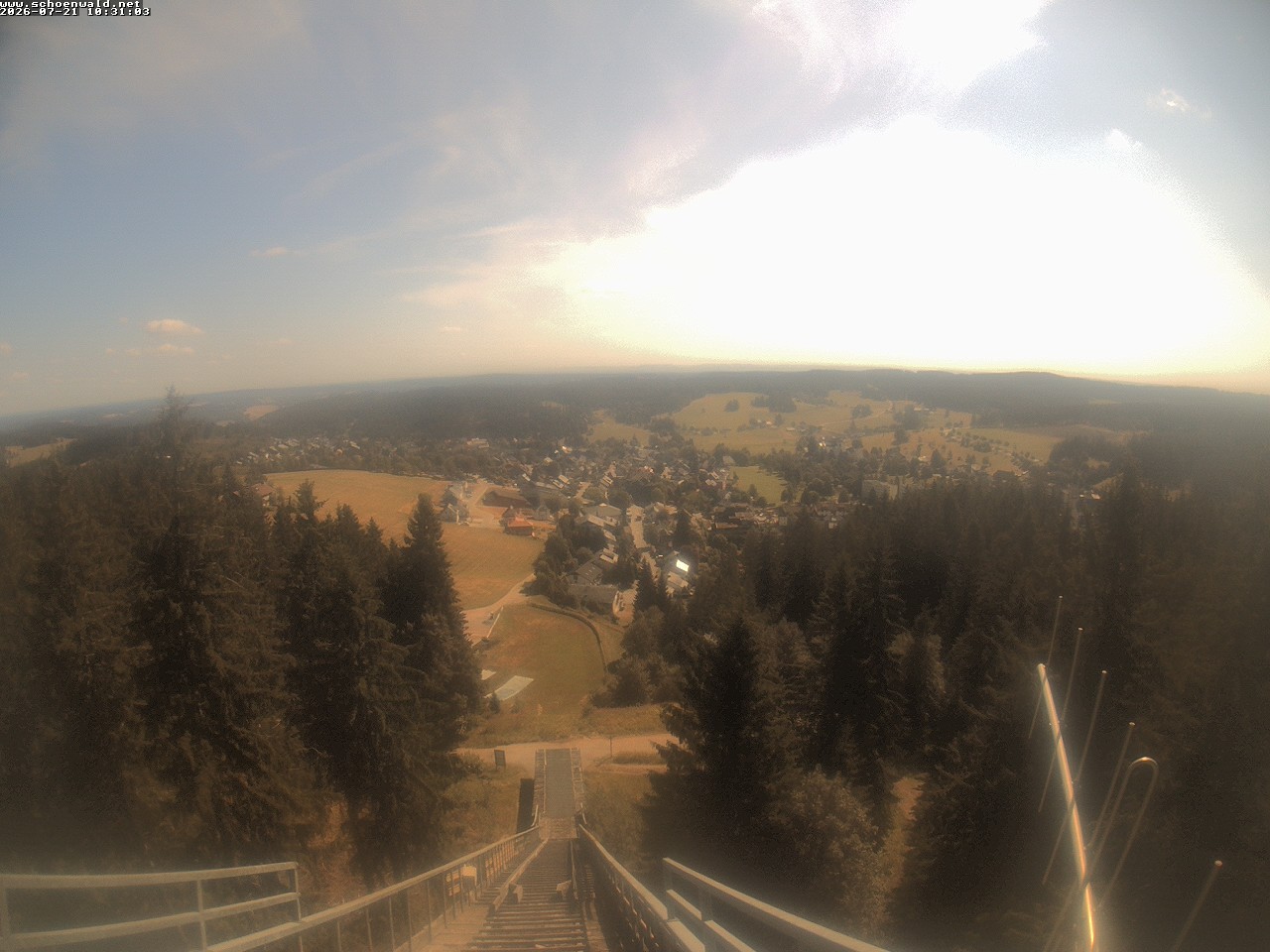 Archiv Foto Webcam Blick auf Schönwald