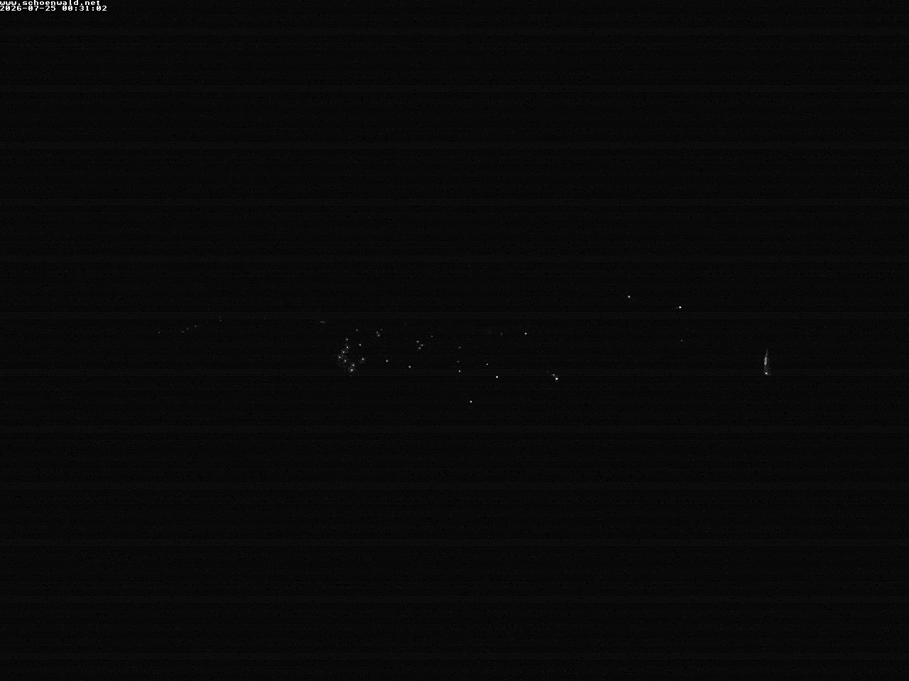 Archived image Webcam View to Schoenwald
