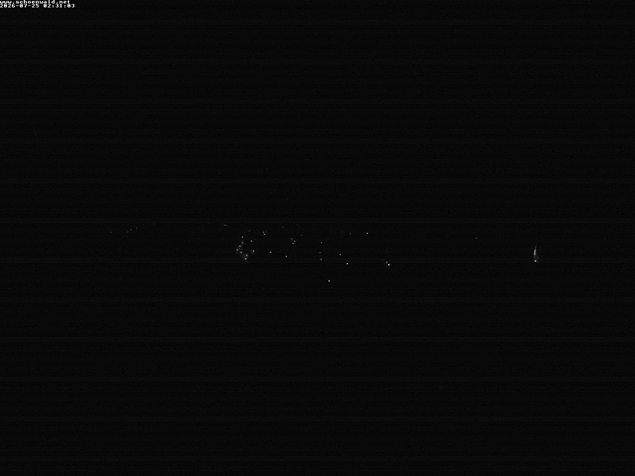 Archived image Webcam View to Schoenwald