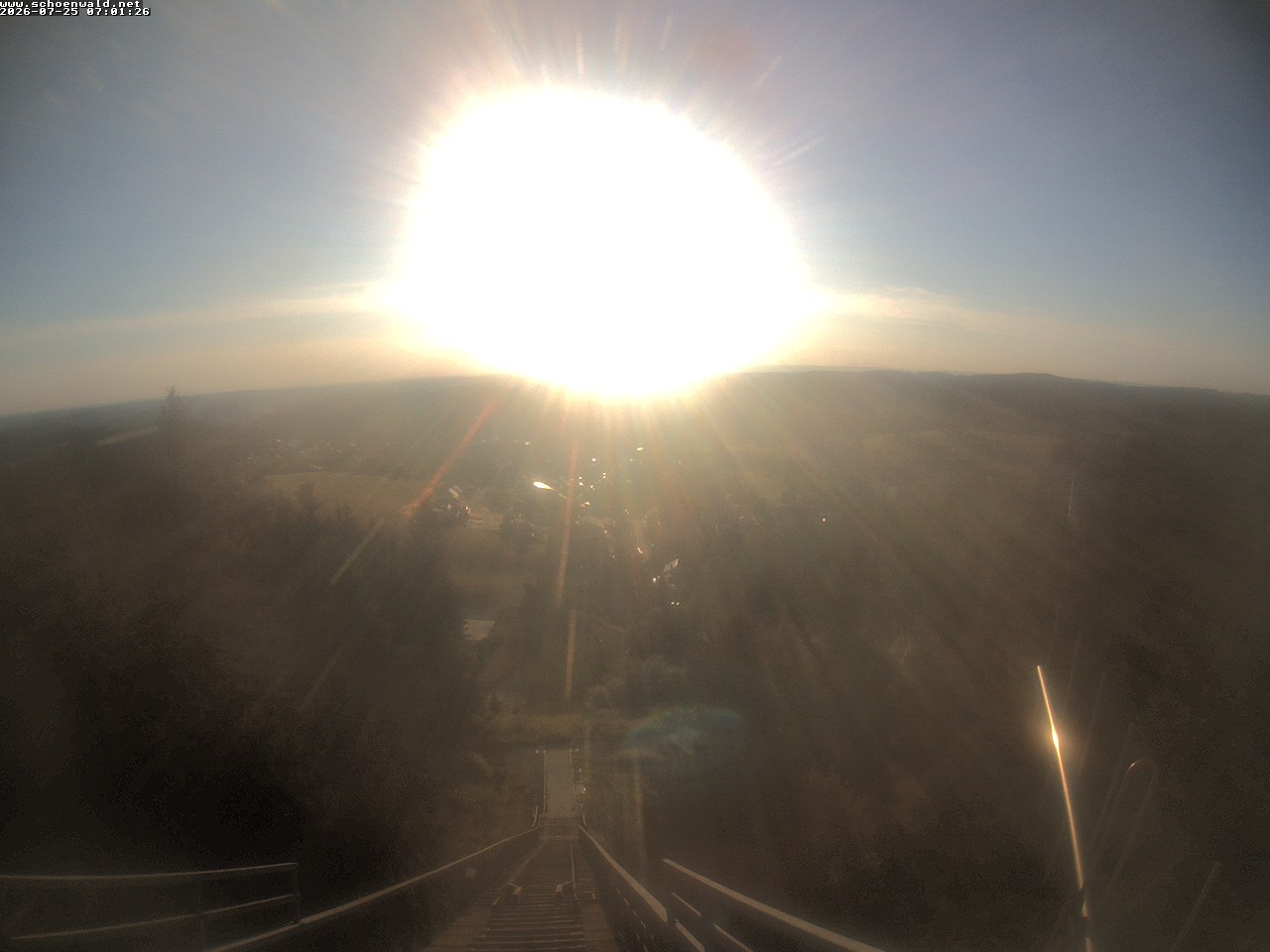 Archived image Webcam View to Schoenwald