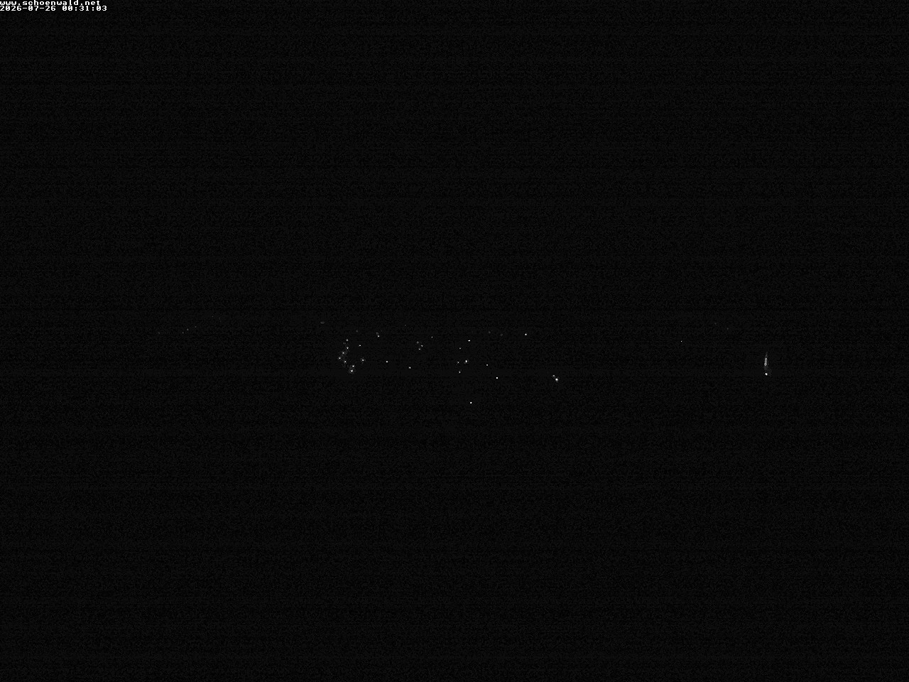 Archived image Webcam View to Schoenwald