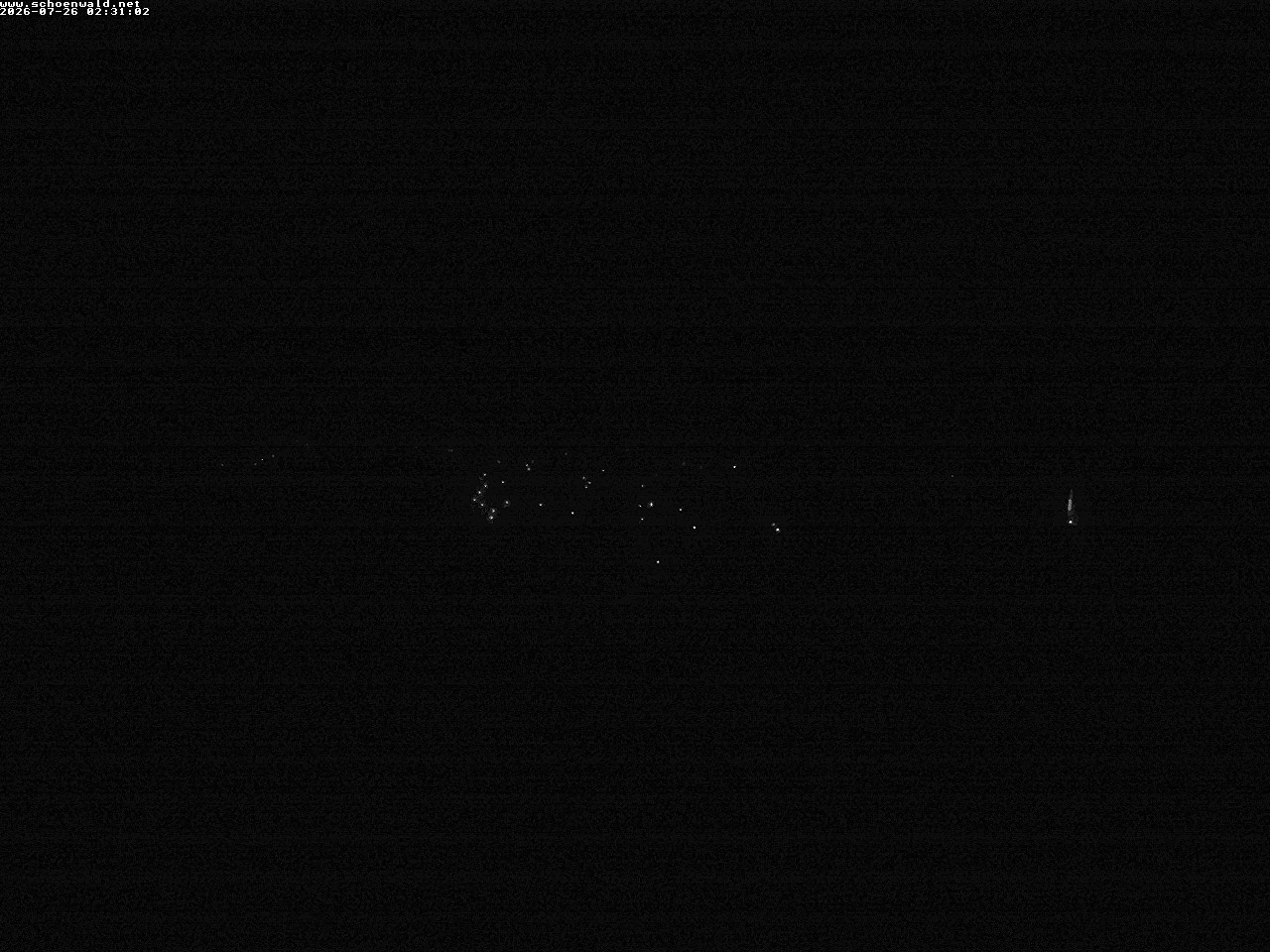Archived image Webcam View to Schoenwald
