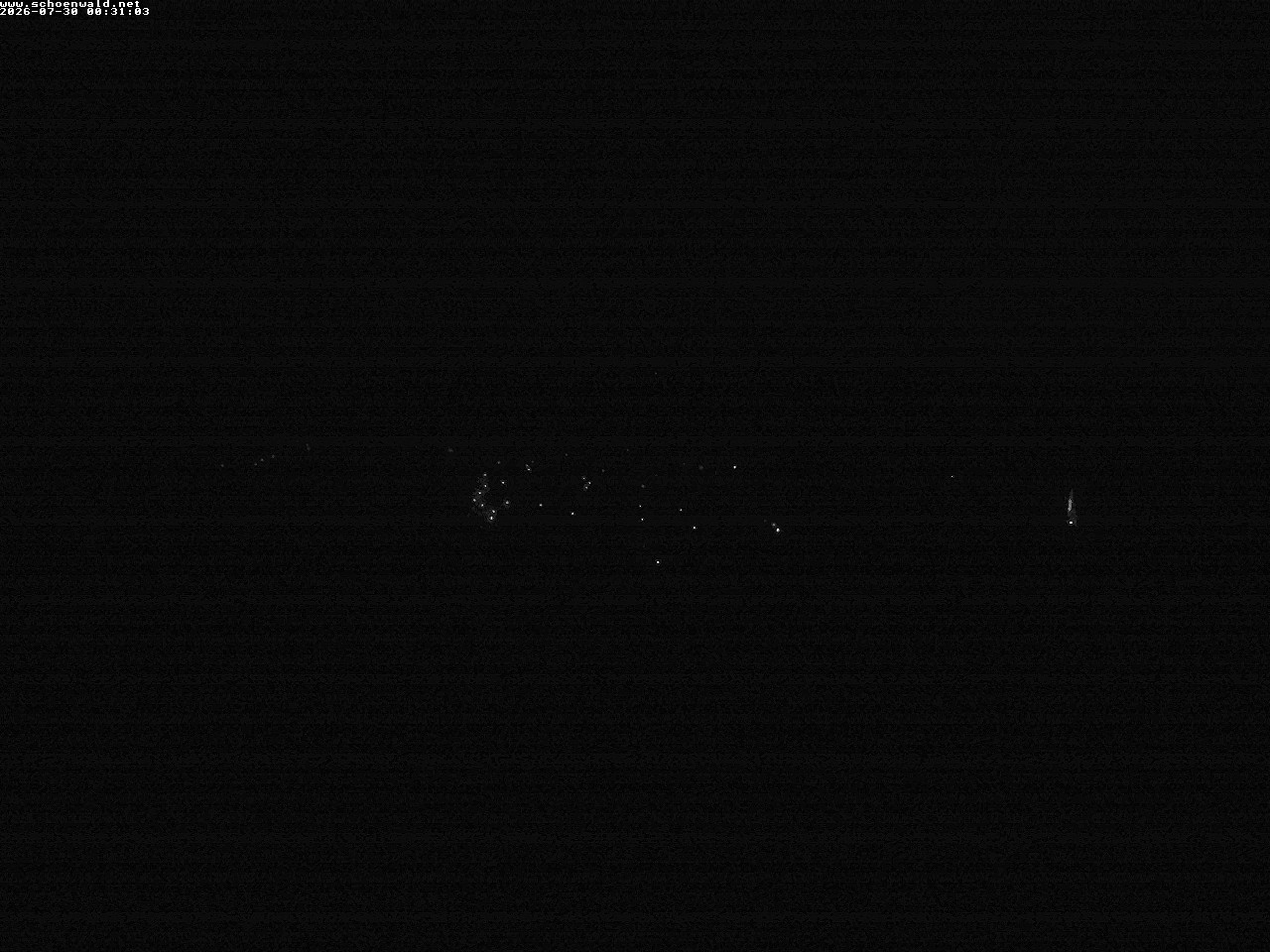 Archived image Webcam View to Schoenwald