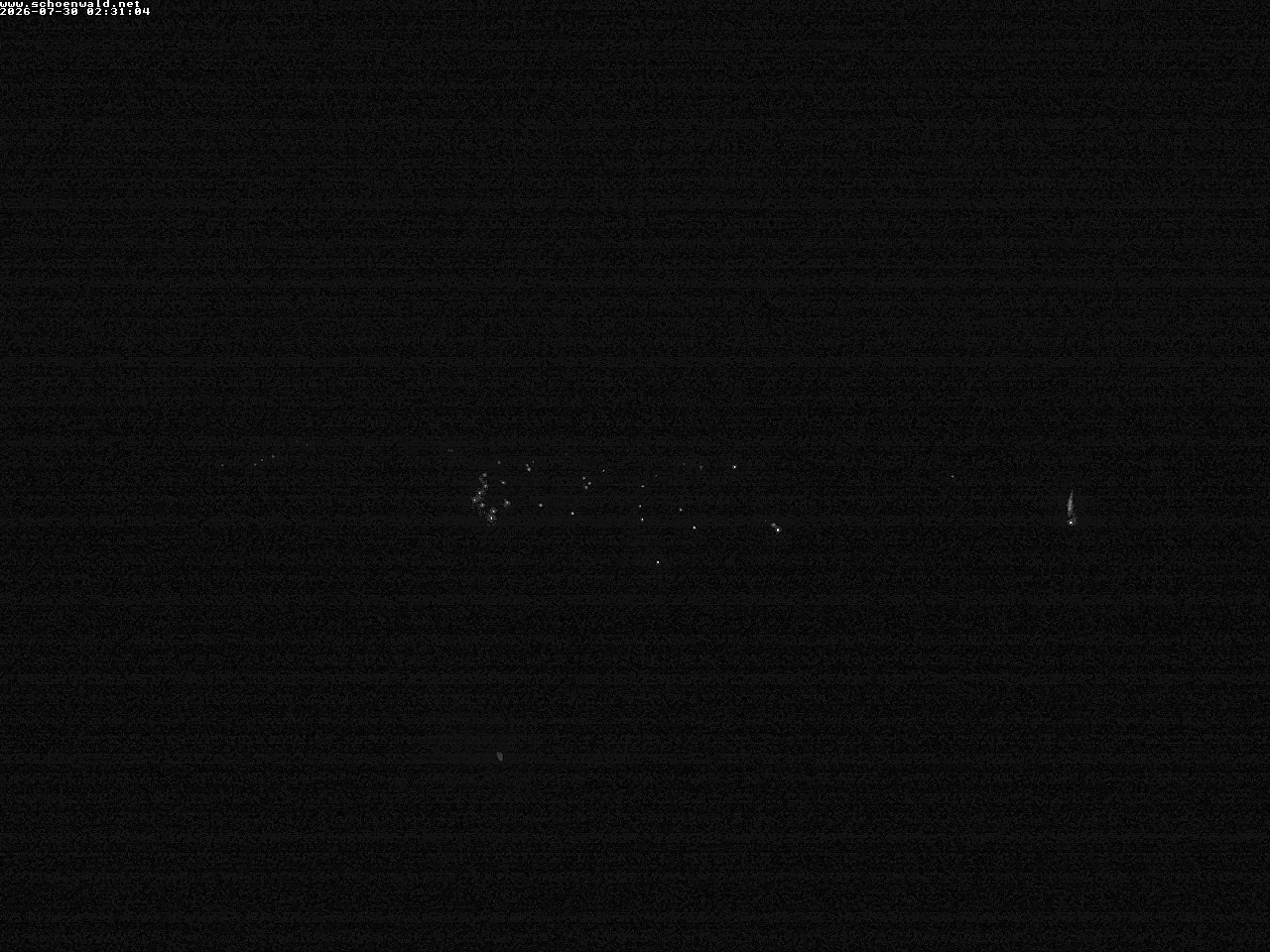 Archived image Webcam View to Schoenwald