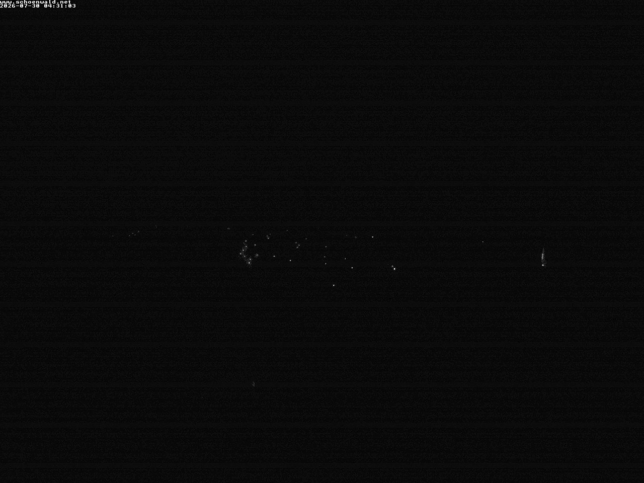 Archived image Webcam View to Schoenwald