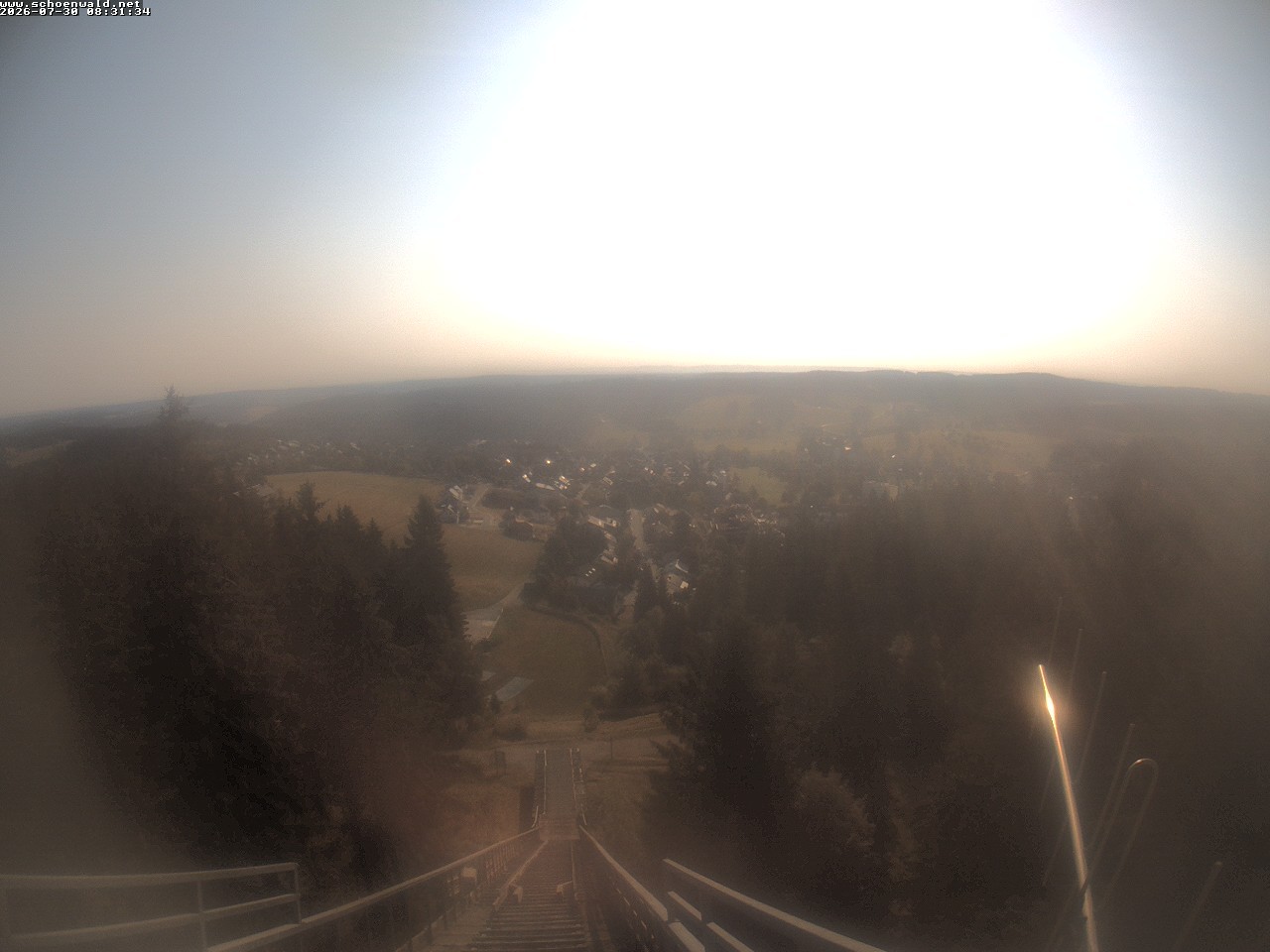 Archived image Webcam View to Schoenwald