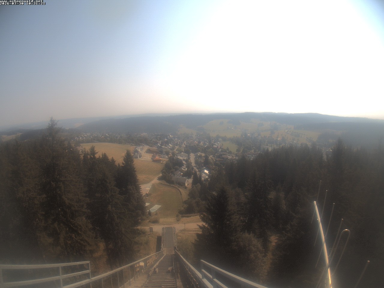 Archived image Webcam View to Schoenwald
