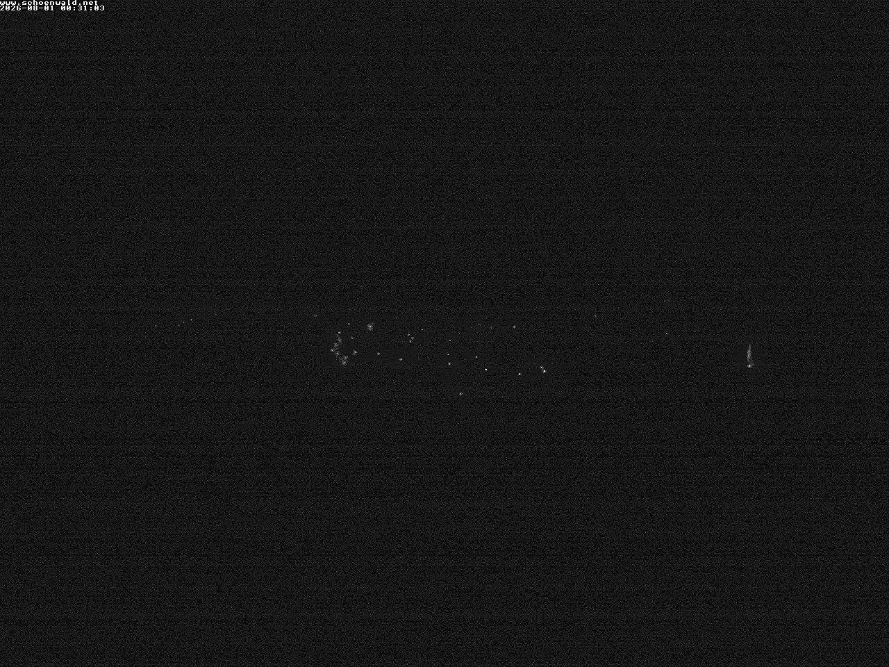 Archived image Webcam View to Schoenwald