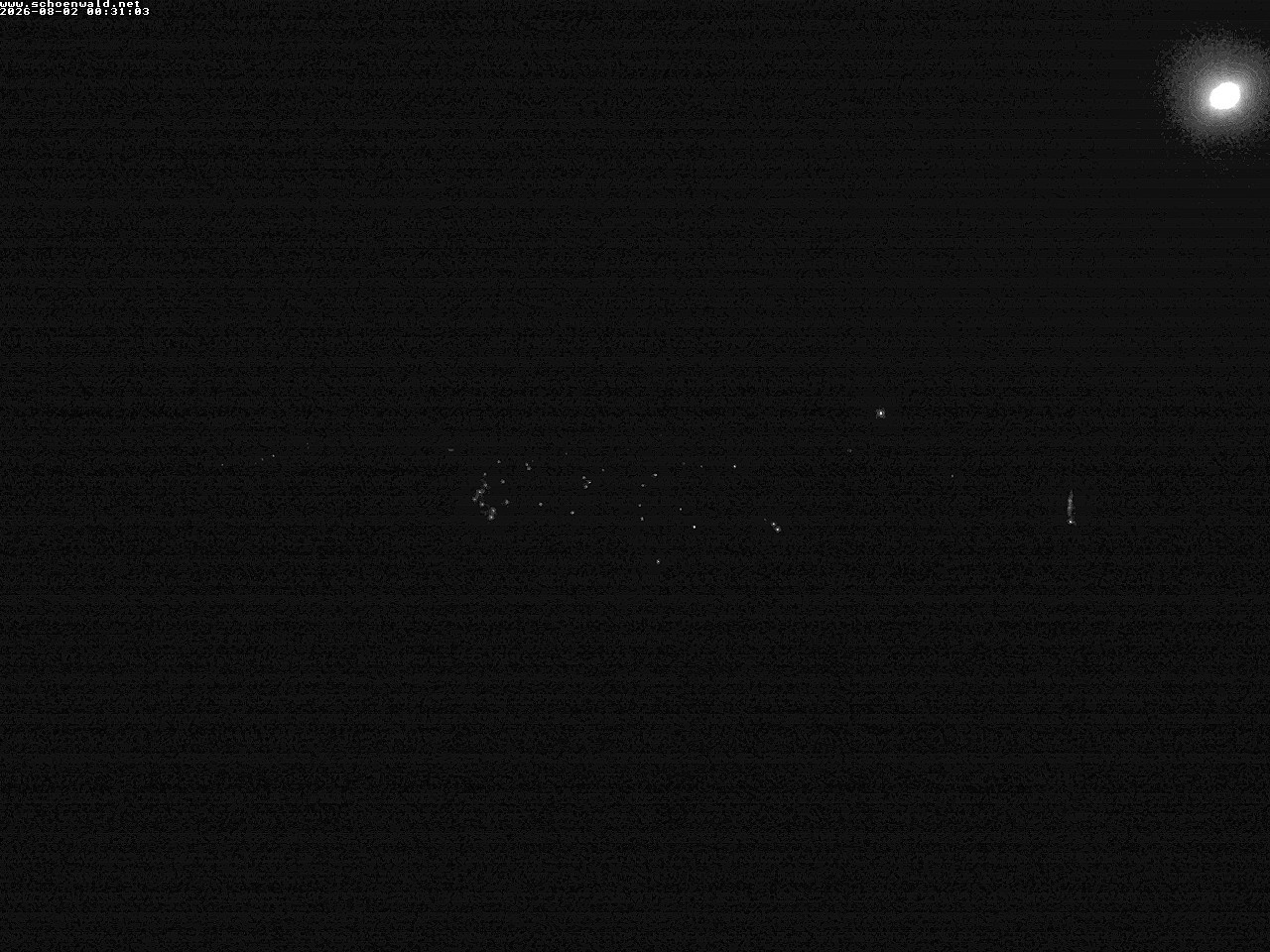 Archived image Webcam View to Schoenwald