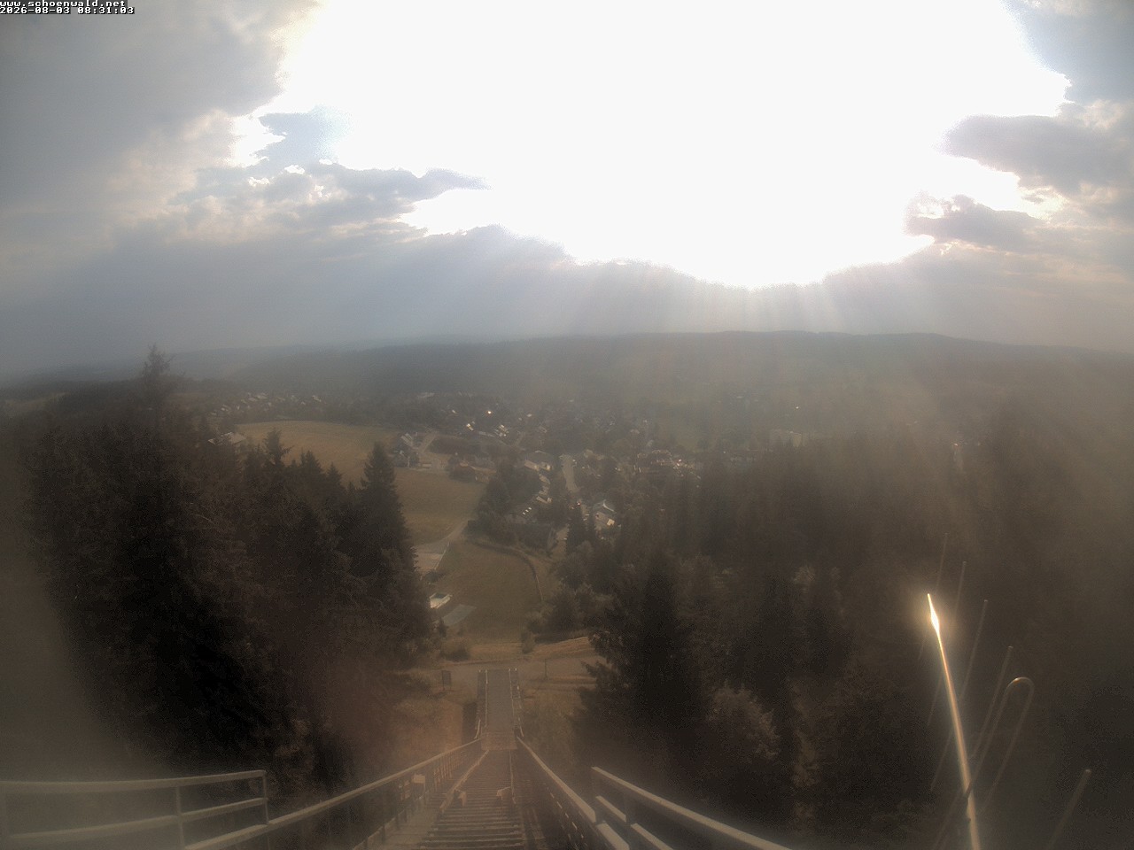 Archived image Webcam View to Schoenwald