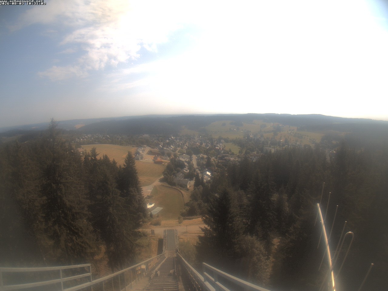 Archived image Webcam View to Schoenwald