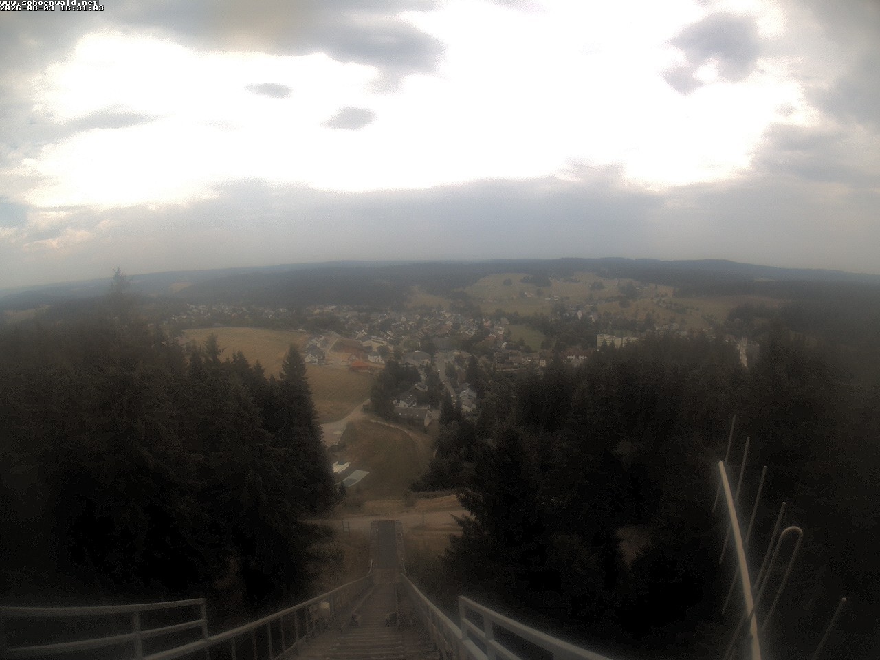 Archived image Webcam View to Schoenwald