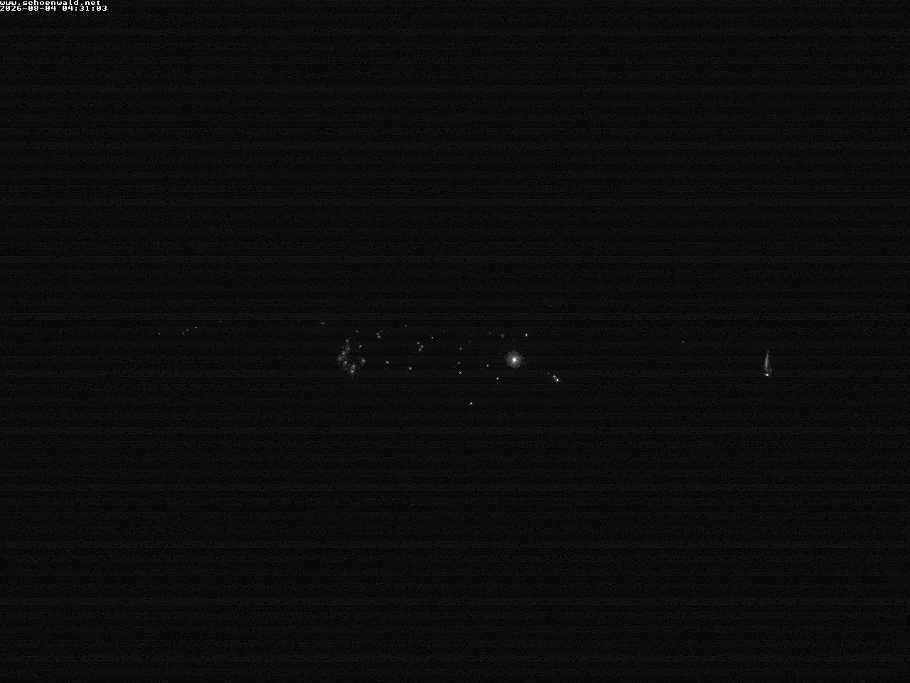 Archived image Webcam View to Schoenwald