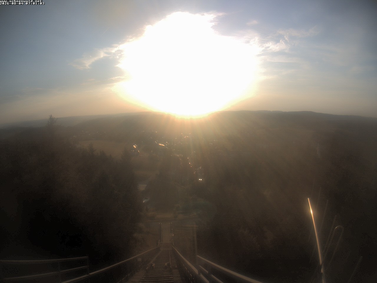 Archived image Webcam View to Schoenwald