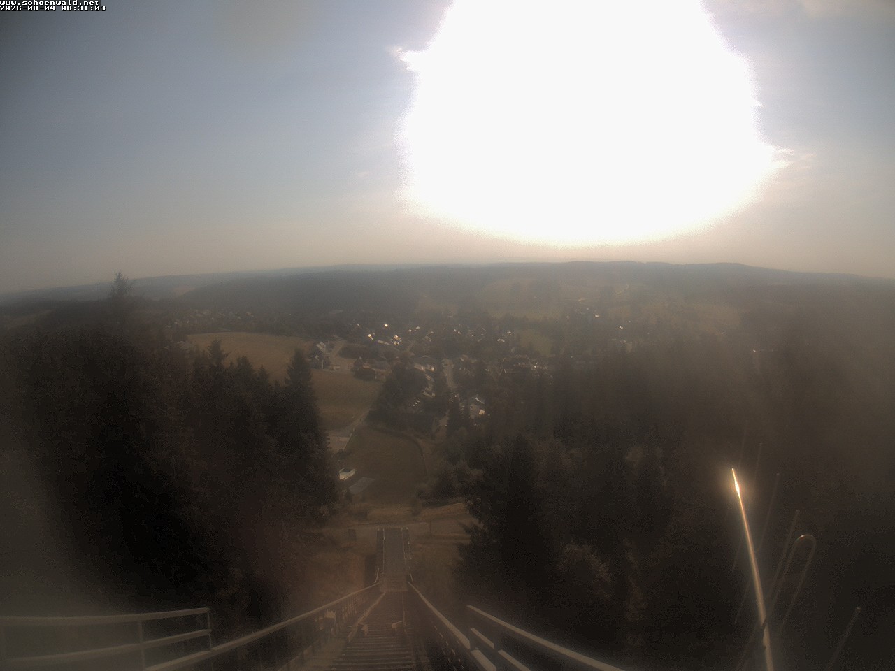 Archived image Webcam View to Schoenwald