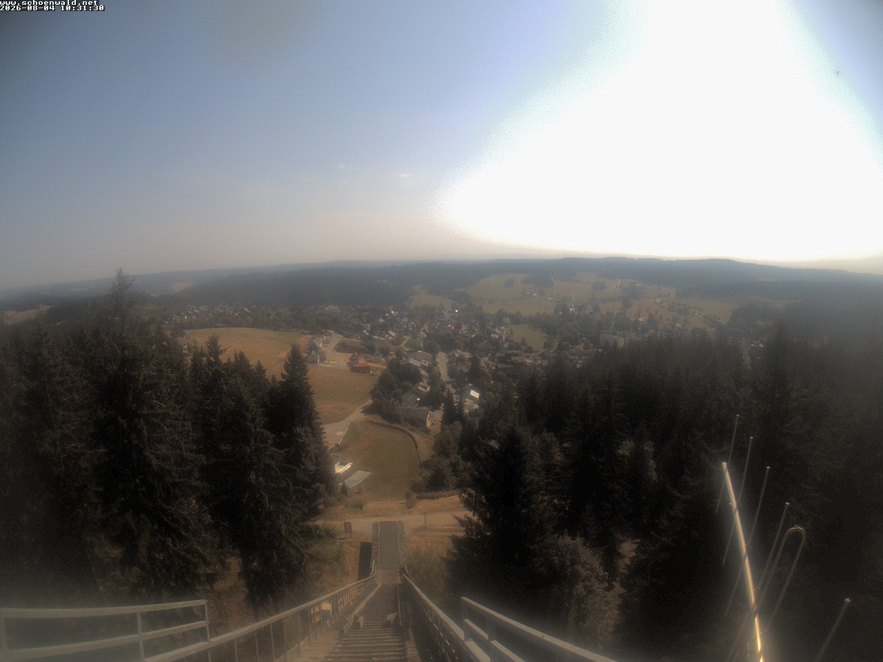 Archived image Webcam View to Schoenwald
