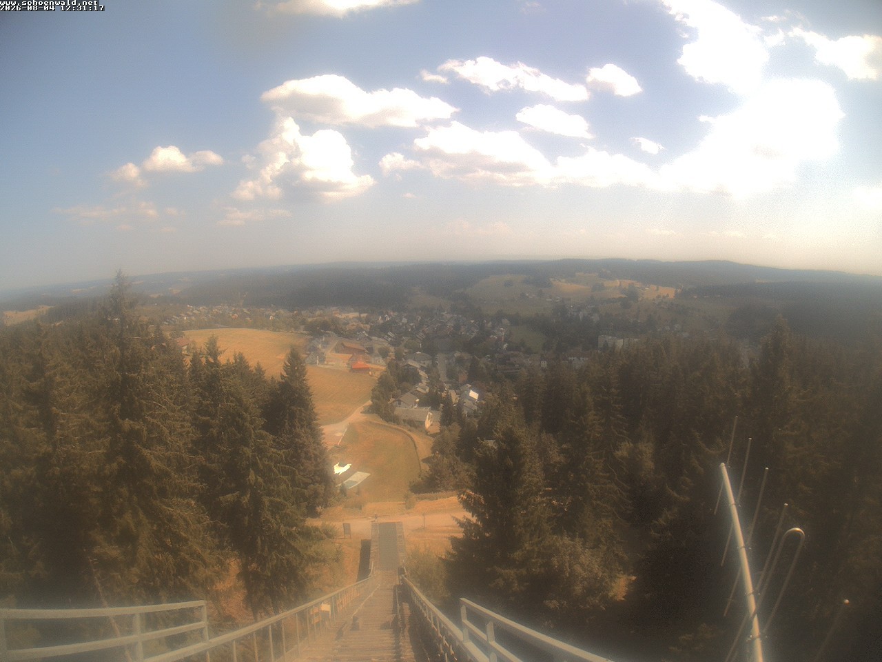 Archived image Webcam View to Schoenwald