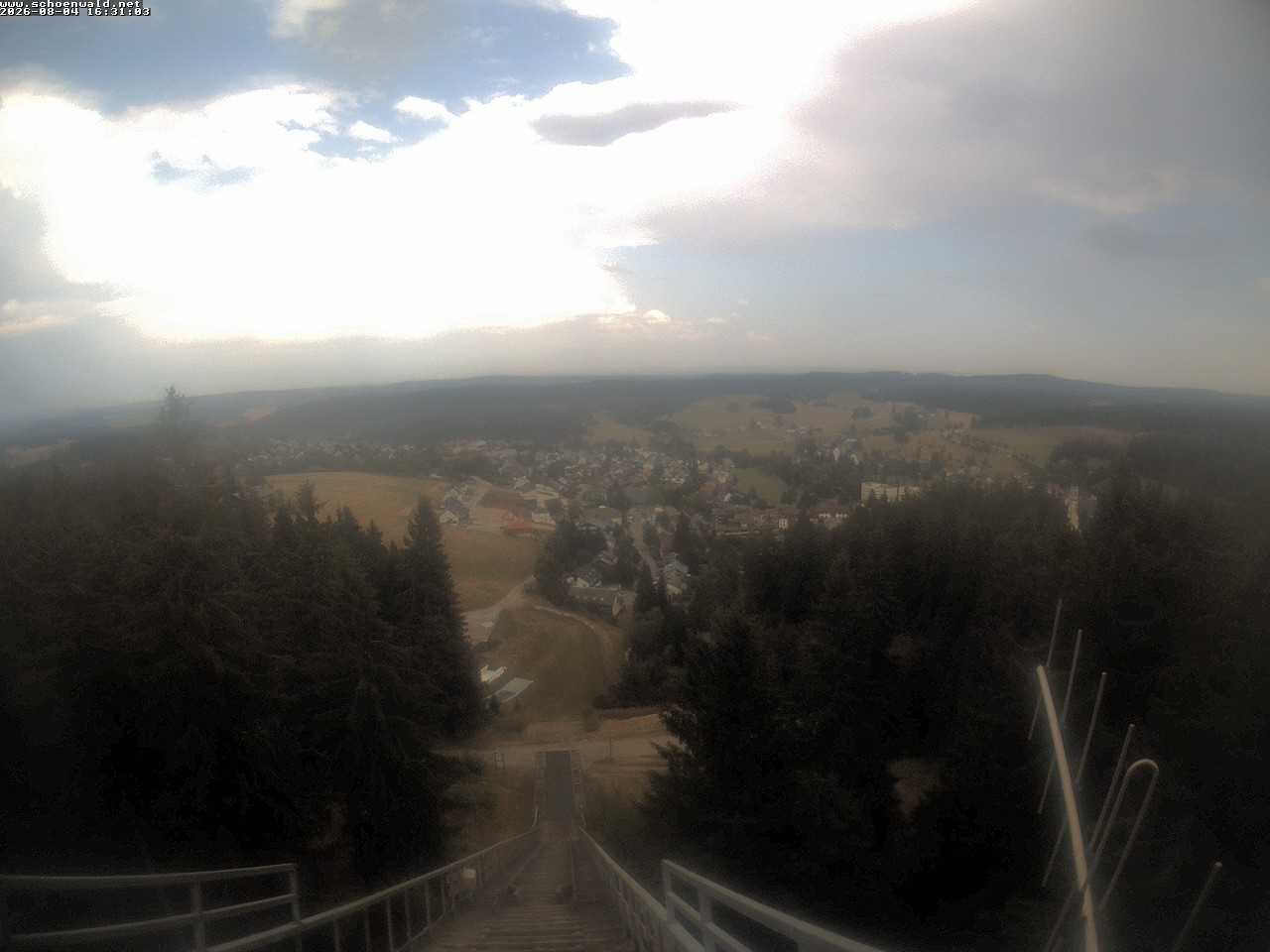 Archived image Webcam View to Schoenwald
