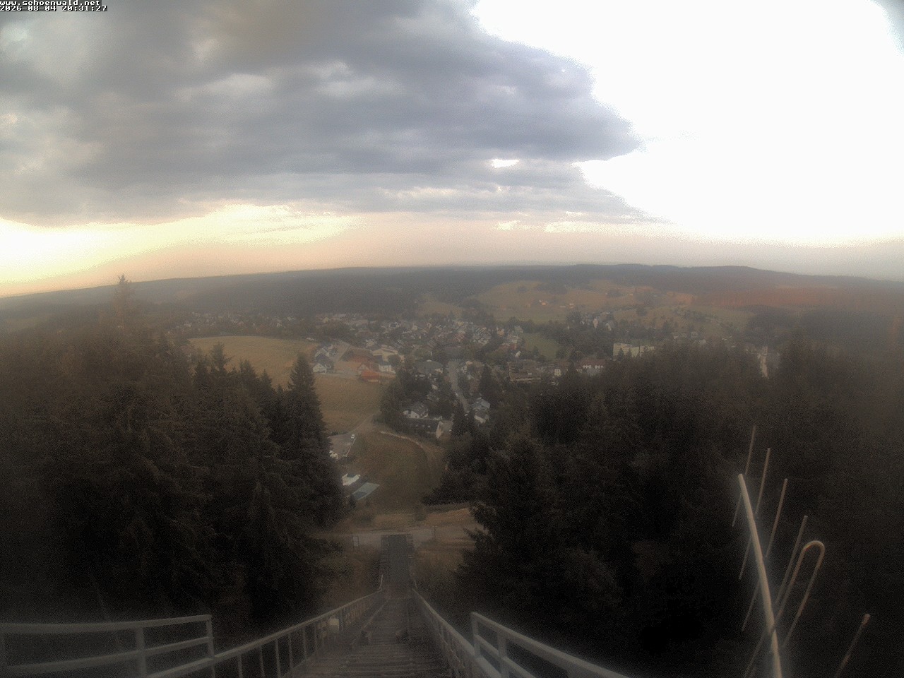 Archived image Webcam View to Schoenwald