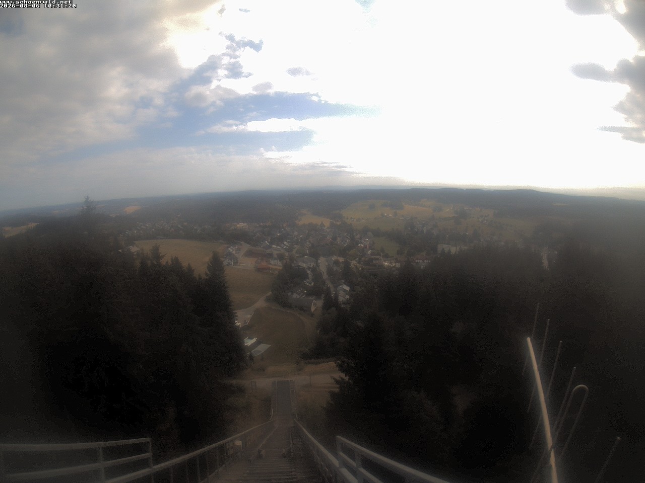 Archiv Foto Webcam Blick auf Schönwald