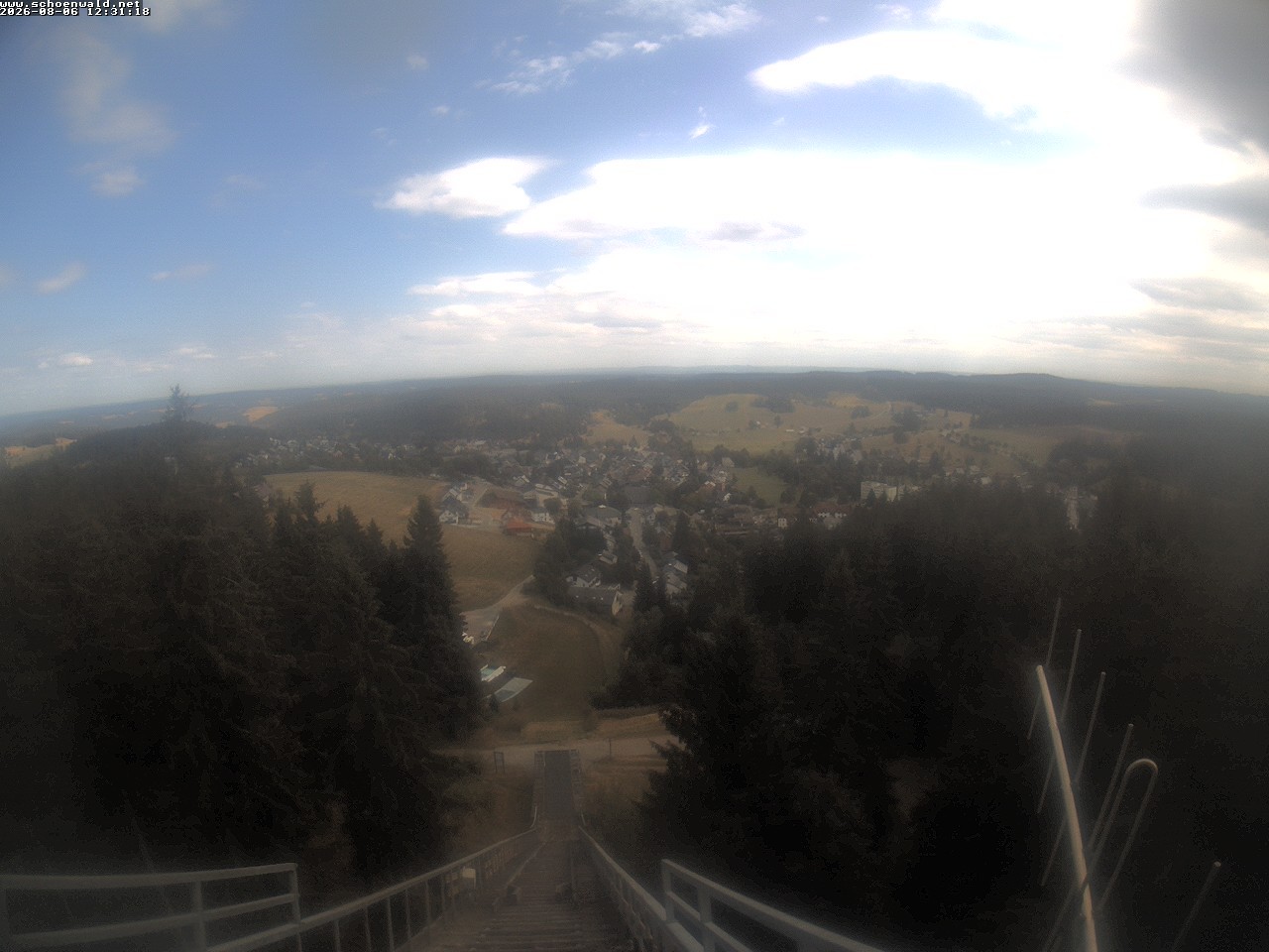 Archiv Foto Webcam Blick auf Schönwald