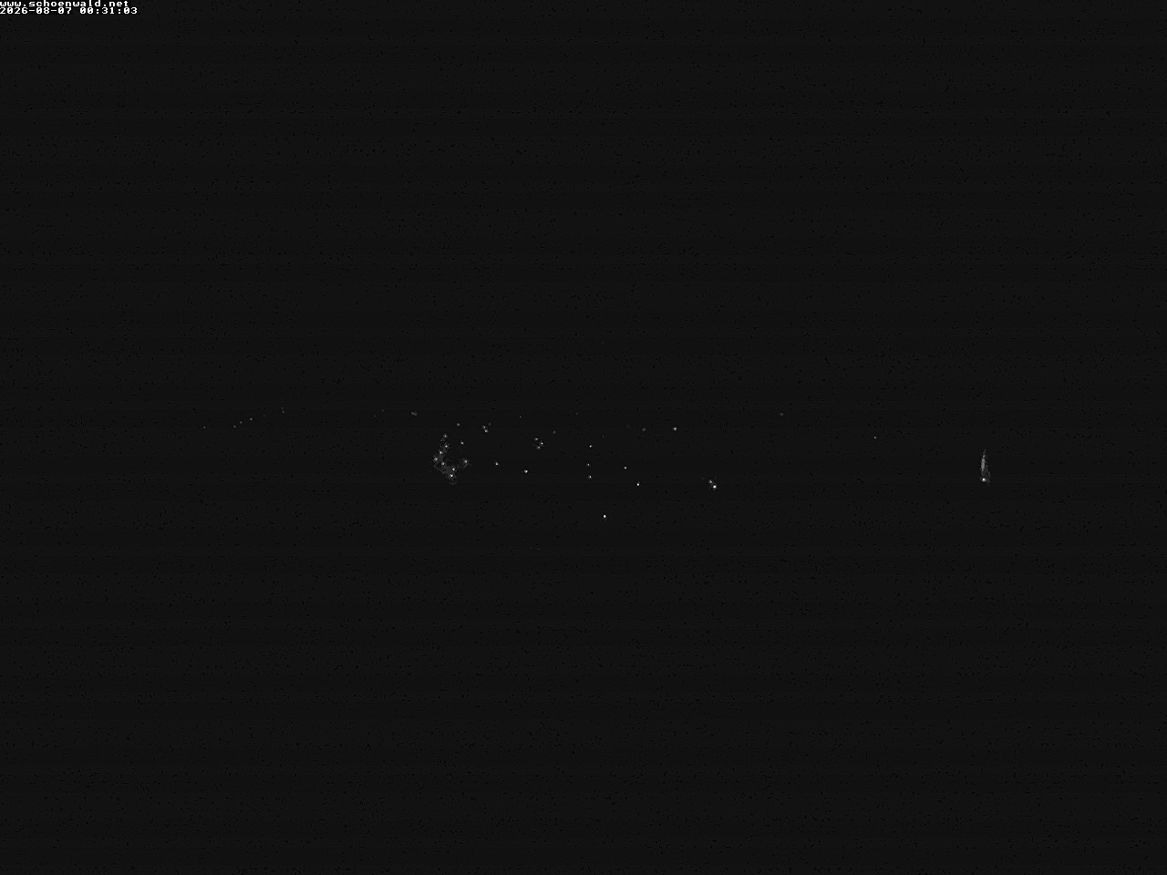 Archived image Webcam View to Schoenwald