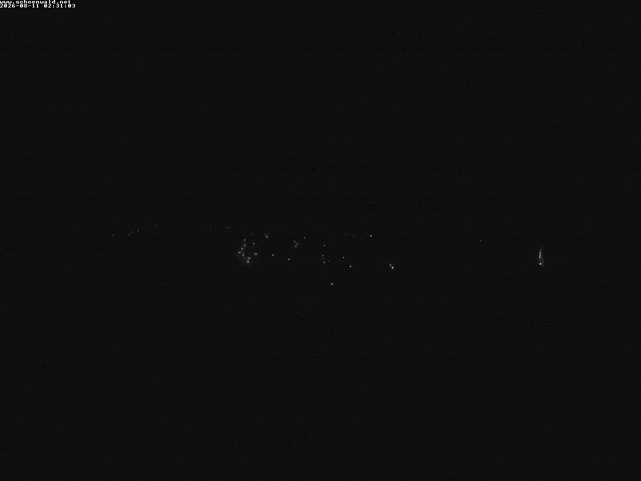 Archiv Foto Webcam Blick auf Schönwald