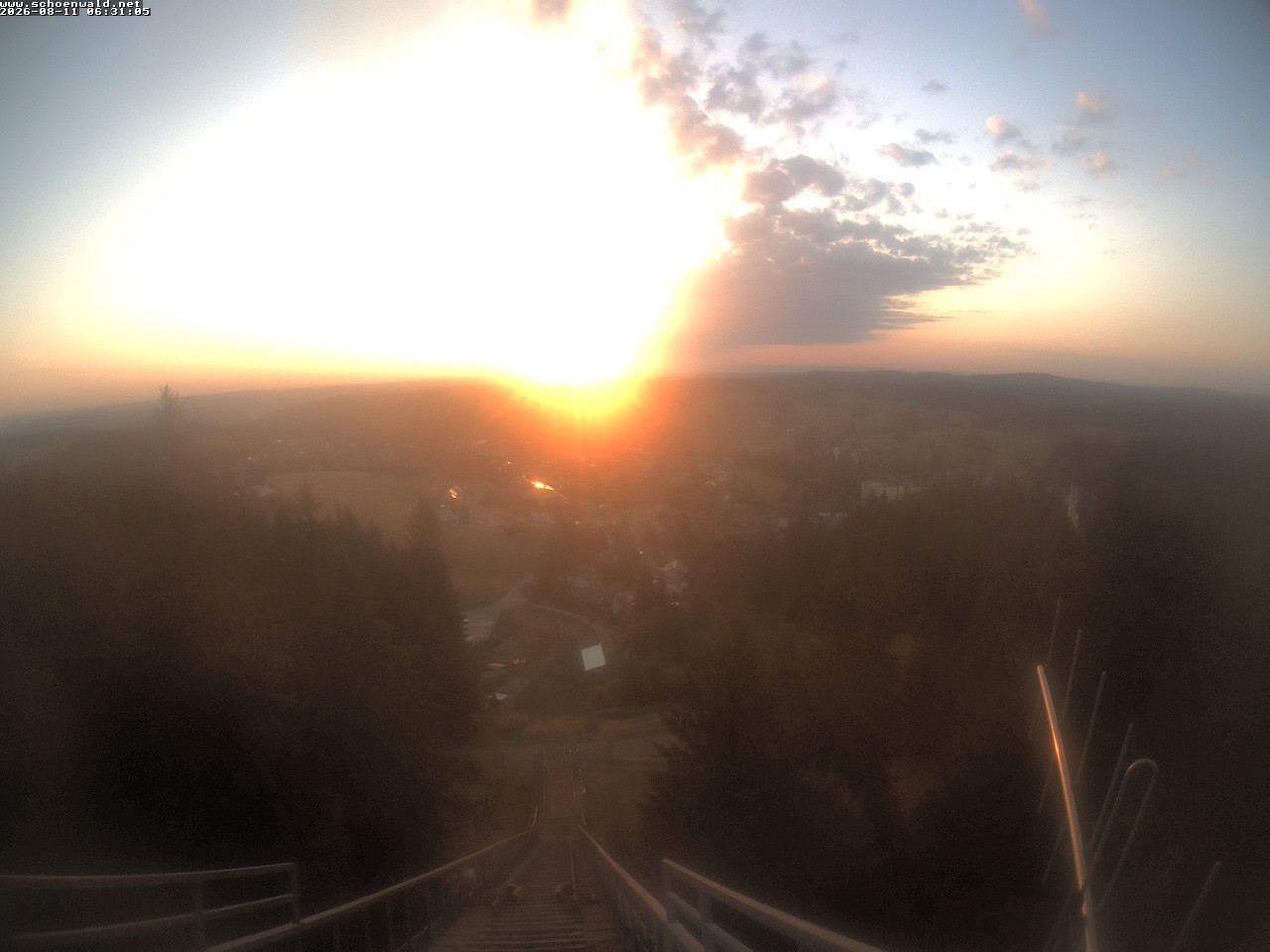 Archiv Foto Webcam Blick auf Schönwald