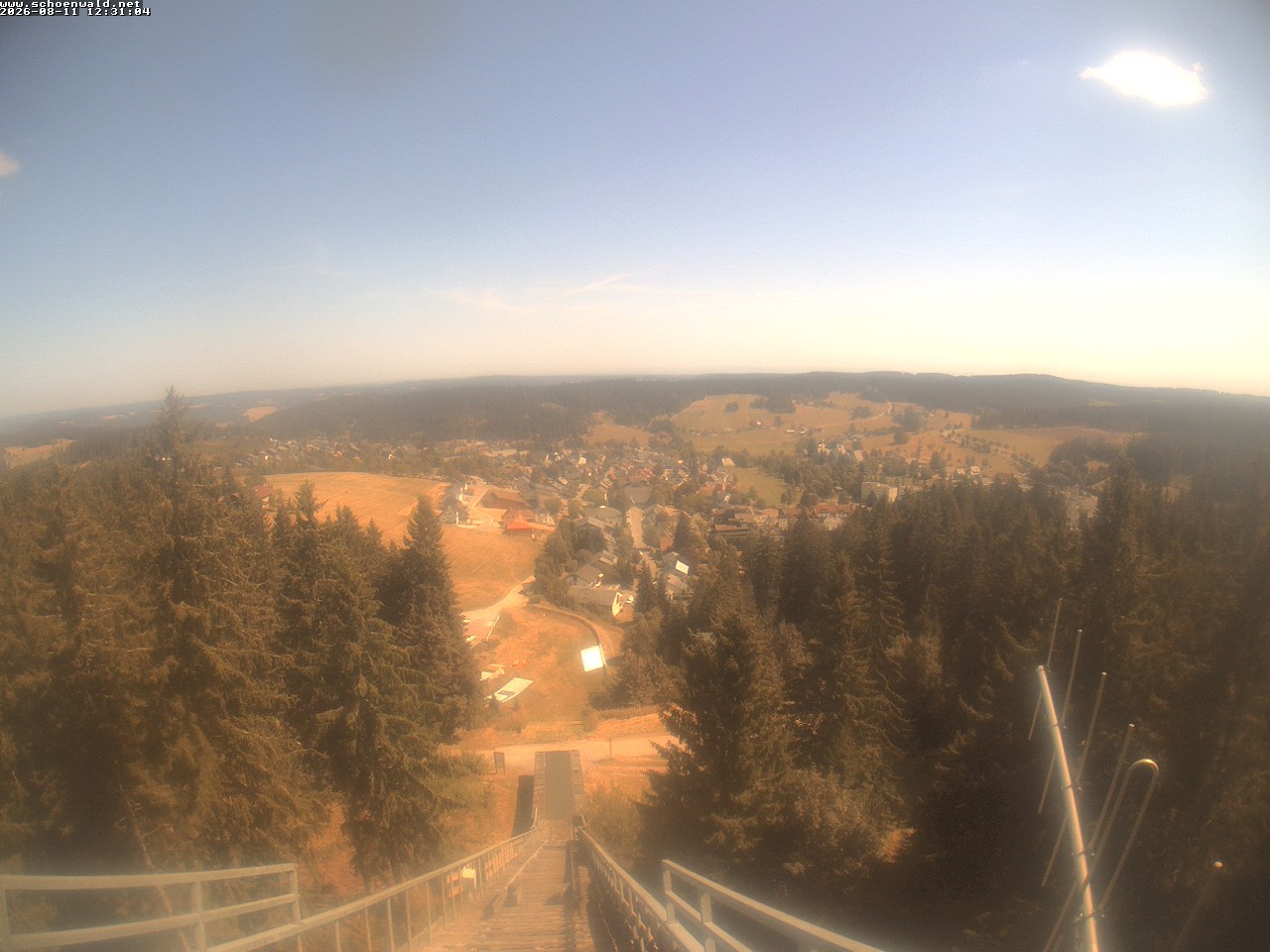 Archiv Foto Webcam Blick auf Schönwald