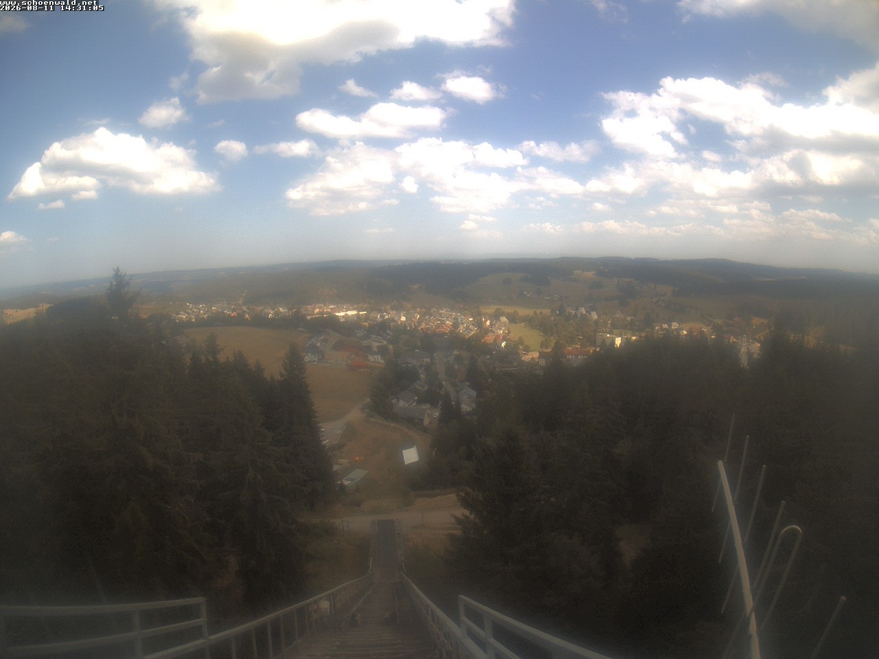 Archiv Foto Webcam Blick auf Schönwald