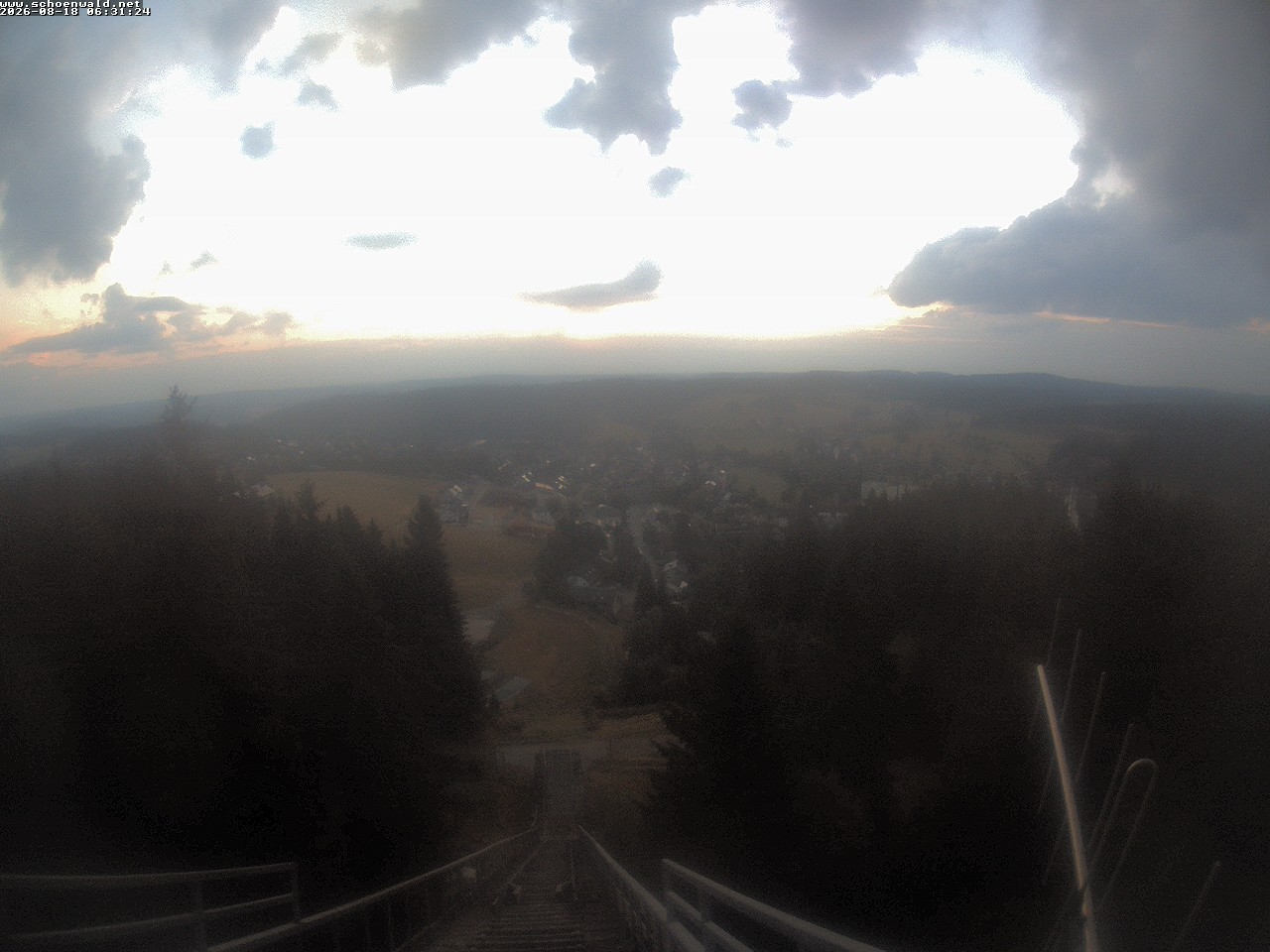 Archiv Foto Webcam Blick auf Schönwald