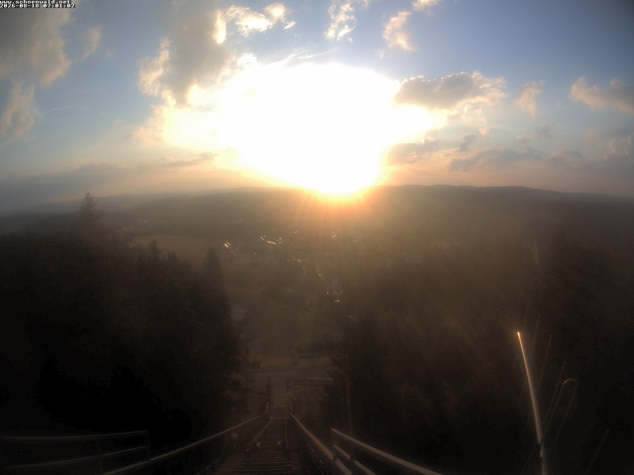 Archiv Foto Webcam Blick auf Schönwald