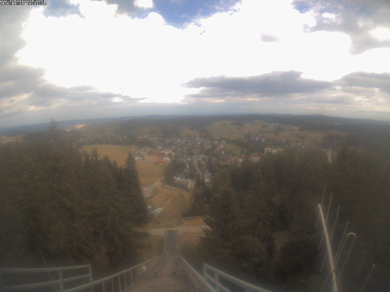 Archiv Foto Webcam Blick auf Schönwald