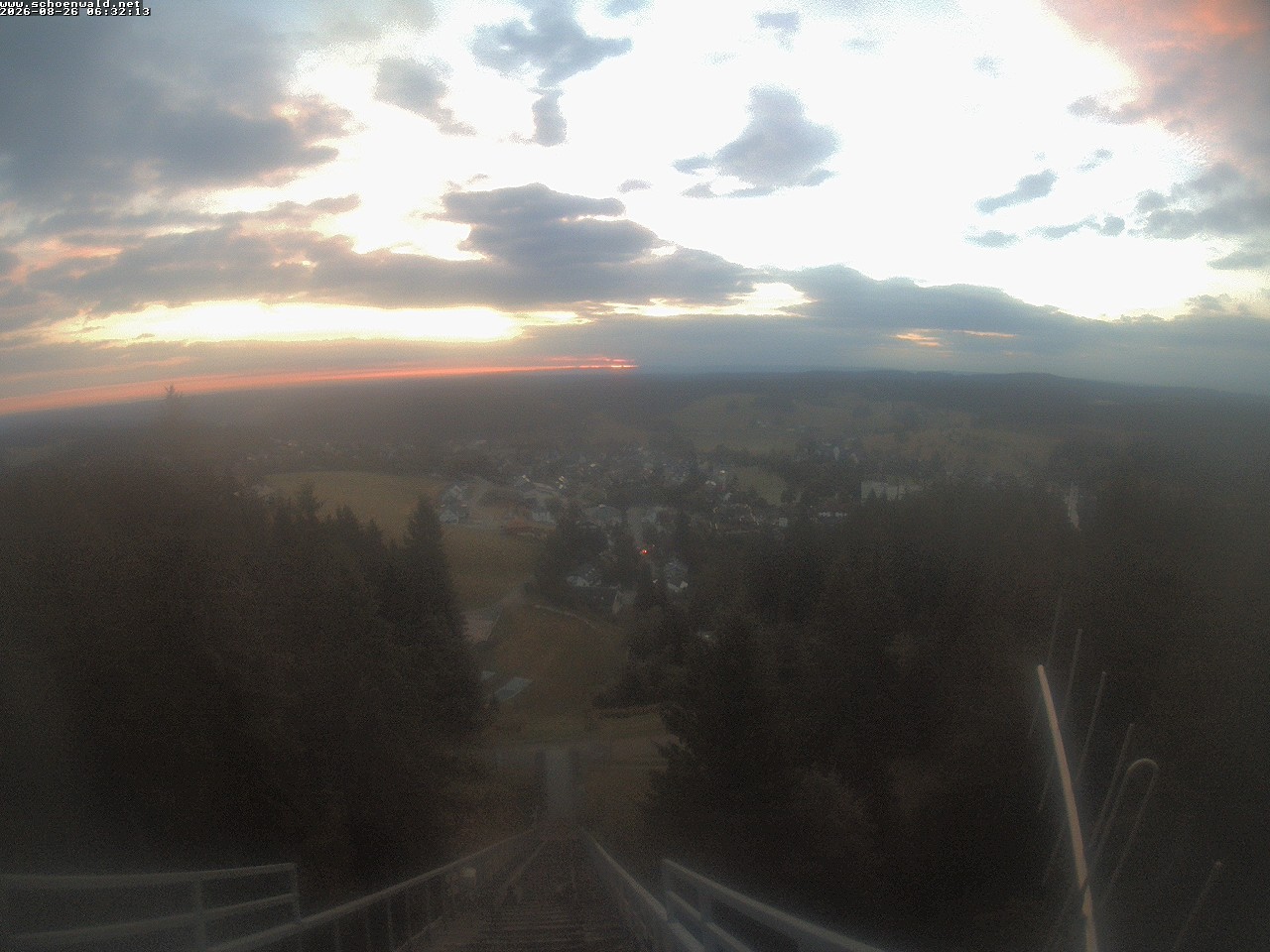 Archiv Foto Webcam Blick auf Schönwald