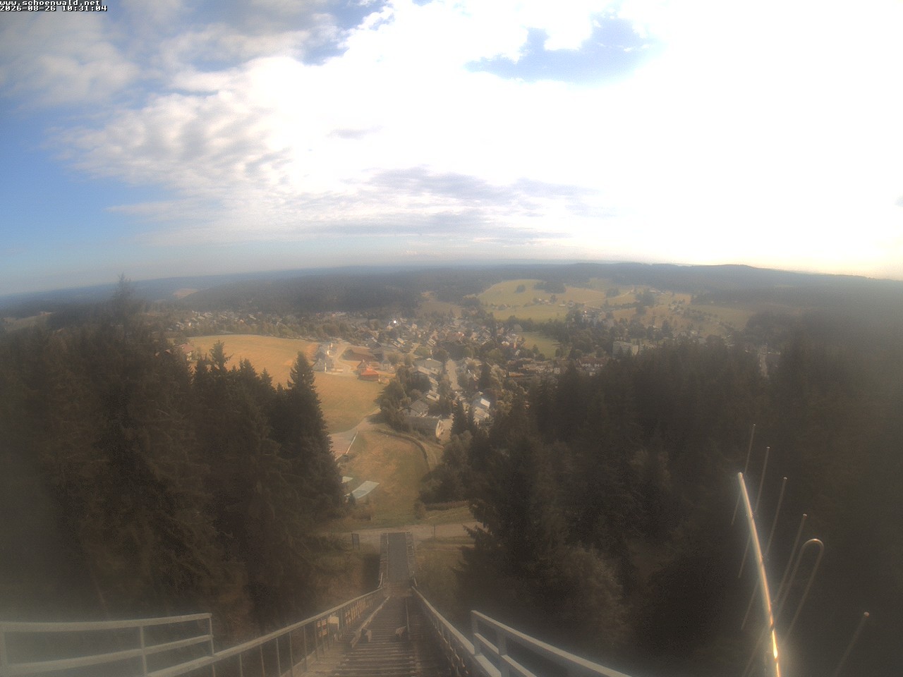 Archiv Foto Webcam Blick auf Schönwald
