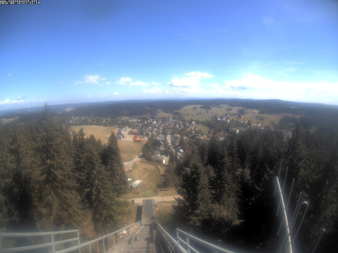 Archiv Foto Webcam Blick auf Schönwald