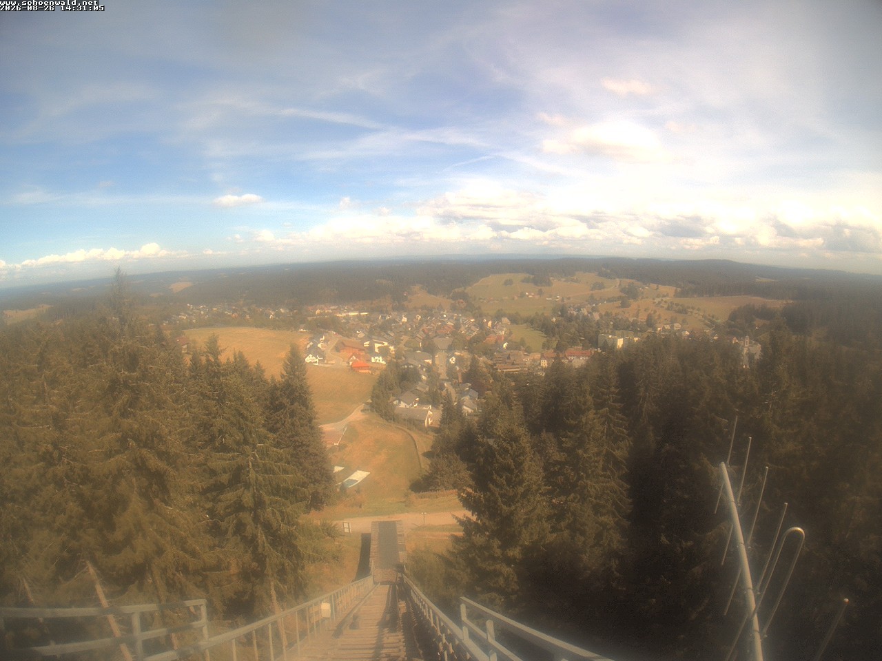 Archiv Foto Webcam Blick auf Schönwald