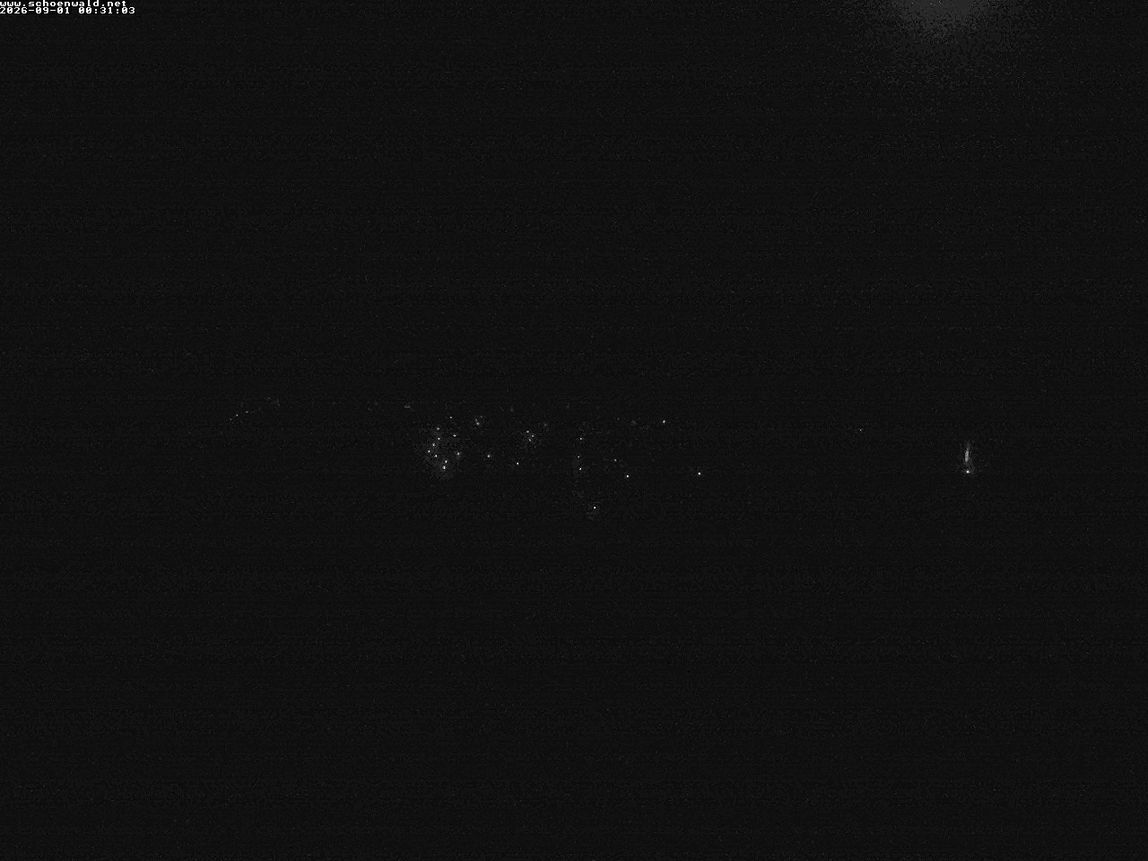 Archiv Foto Webcam Blick auf Schönwald