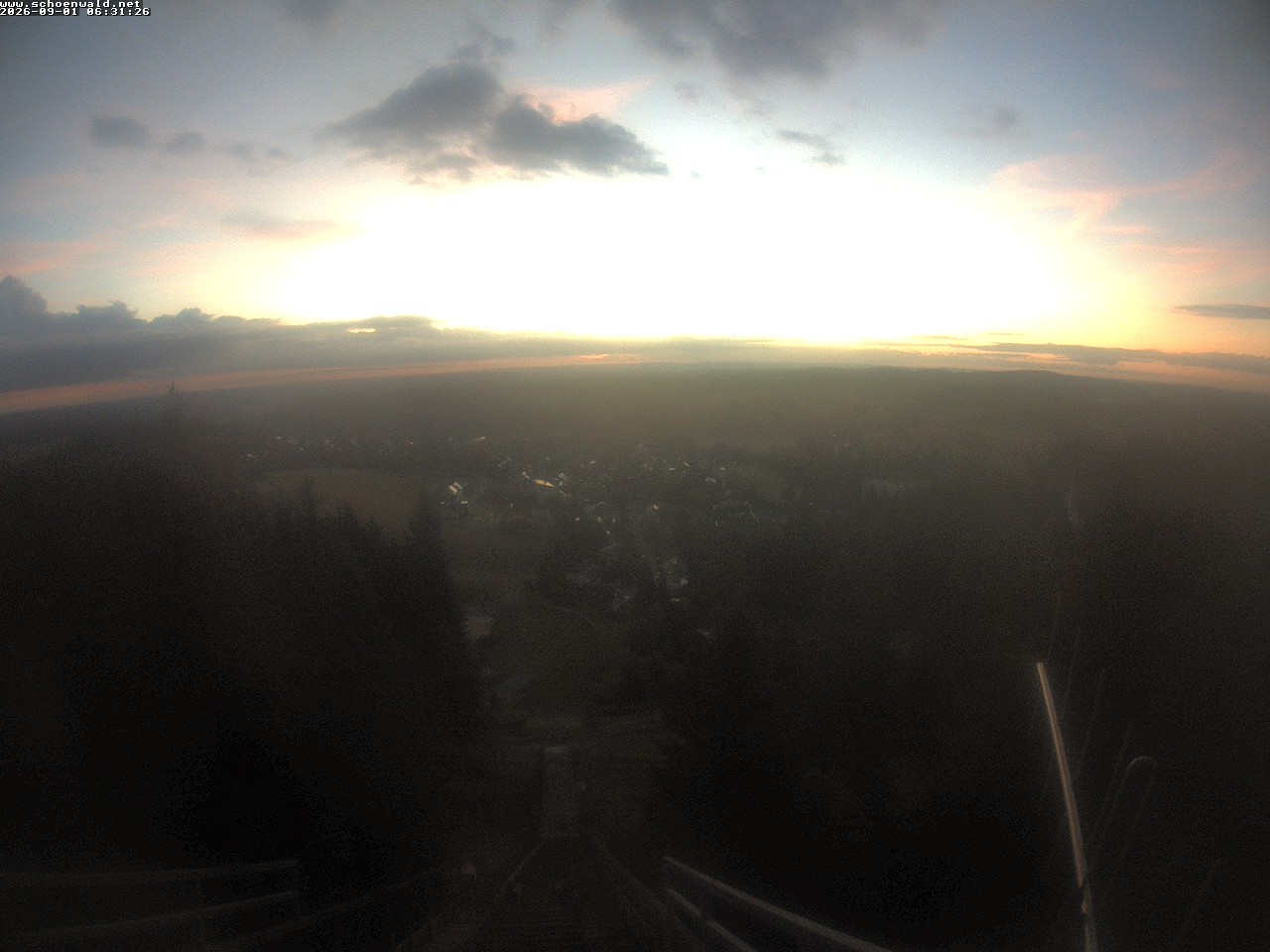 Archiv Foto Webcam Blick auf Schönwald
